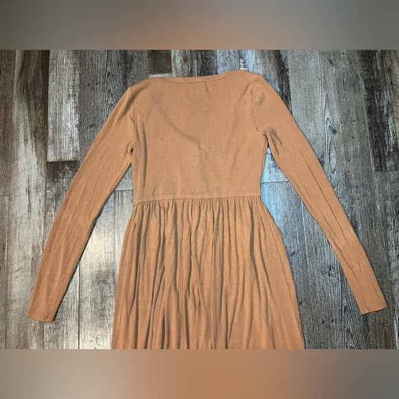 Hatch The Softest Rib Nursing Dress in Henna Hatch Size 0 - Regular XS - Picture 7 of 7